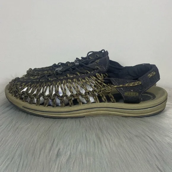 Keen Uneek Men Black Olive Outdoor Sandals Men main image 3